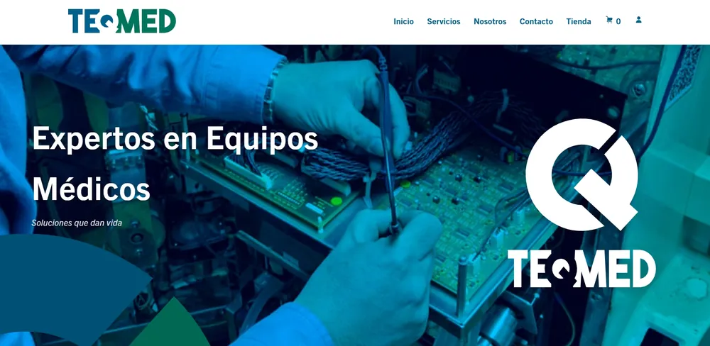 Captura del proyecto TEQMED SpA